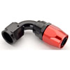 Red/Black 90° Max Flow Swivel Hose End -10AN - image 2