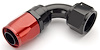 Red/Black 90° Max Flow Swivel Hose End -12AN - image 1