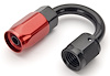 Red/Black 180° Max Flow Swivel Hose End -4AN - image 1
