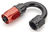 Red/Black 180° Max Flow Swivel Hose End -6AN - image 1