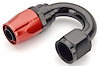 Red/Black 180° Max Flow Swivel Hose End -10AN - image 1