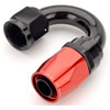 Red/Black 180° Max Flow Swivel Hose End -10AN - image 2