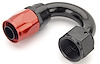 Red/Black 180° Max Flow Swivel Hose End -12AN - image 1