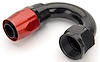 Red/Black 180° Max Flow Swivel Hose End -16AN - image 1