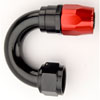 Red/Black 180° Max Flow Swivel Hose End -16AN - image 3