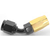 45° Max Flow Swivel Hose End -4AN - image 3
