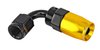 90° Max Flow Swivel Hose End -4AN - image 3