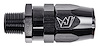 AN to NPT Straight Max Flow Swivel Hose End [3/8 in. NPT Male to -10 AN Hose, Black] - image 1