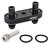 Automatic Transmission Oil Cooler Line Adapter for GM 6L80E, 6L90E, 8L90E Automatic Transmissions [-6 AN] - image 1