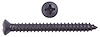 Phillips Oval Head Sheet Metal Screws #8 x 1 1/2 in. OAL with #6 Head [100 Pieces] - image 1