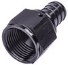 Straight AN Crimp-On Hose End Fitting [-12 AN Female to -12 AN Hose, Black] - image 3