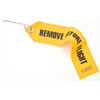 "Remove Before Flight" Tag with Lock Pin Yellow - image 2