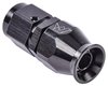 AN Straight PTFE Hose End Fitting [-6 AN Female to -6 AN PTFE Hose, Black Anodized Aluminum] - image 2