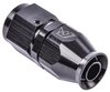 AN Straight PTFE Hose End Fitting [-8 AN Female to -8 AN PTFE Hose, Black Anodized Aluminum] - image 2