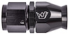 AN Straight PTFE Hose End Fitting [-10 AN Female to -10 AN PTFE Hose, Black Anodized Aluminum] - image 1
