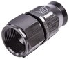 AN Straight PTFE Hose End Fitting [-12 AN Female to -12 AN PTFE Hose, Black Anodized Aluminum] - image 3