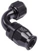 AN 90-Degree PTFE Hose End Fitting [-12 AN Female to -12 AN PTFE Hose, Black Anodized Aluminum] - image 2