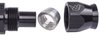 AN 90-Degree PTFE Hose End Fitting [-12 AN Female to -12 AN PTFE Hose, Black Anodized Aluminum] - image 4