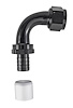 90-Degree AN Crimp-On Hose End Fitting [-16 AN Female to -16 AN Hose, Black] - image 1