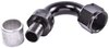 120-Degree AN Crimp-On Hose End Fitting [-12 AN Female to -12 AN Hose, Black] - image 2