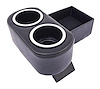 Hot Rod Floor Console For Limited Floor Space Vehicles [Black, Cup Holders] - image 1