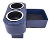 Hot Rod Floor Console For Limited Floor Space Vehicles [Dark Blue, Cup Holders] - image 2
