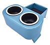 Hot Rod Floor Console For Limited Floor Space Vehicles [Light Blue, Cup Holders] - image 1