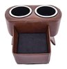 Hot Rod Floor Console For Limited Floor Space Vehicles [Dark Brown, Cup Holders] - image 3