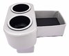 Hot Rod Floor Console For Limited Floor Space Vehicles [Silver, Cup Holders] - image 2