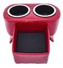 Hot Rod Floor Console For Limited Floor Space Vehicles [Maroon, Cup Holders] - image 3