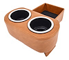 Hot Rod Floor Console For Limited Floor Space Vehicles [Saddle, Cup Holders] - image 1