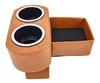 Hot Rod Floor Console For Limited Floor Space Vehicles [Saddle, Cup Holders] - image 2