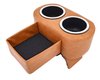 Hot Rod Floor Console For Limited Floor Space Vehicles [Saddle, Cup Holders] - image 4