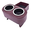 Hot Rod Floor Console For Limited Floor Space Vehicles [Claret, Cup Holders] - image 1