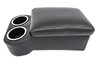 Bench Seat Cruiser Console For Full-Depth Bench Seat Vehicles [Black, (2) Large Cup Holders] - image 3