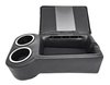 Bench Seat Cruiser Console For Full-Depth Bench Seat Vehicles [Black, (2) Large Cup Holders] - image 4