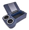 Bench Seat Cruiser Console For Full-Depth Bench Seat Vehicles [Dark Blue, (2) Large Cup Holders] - image 2