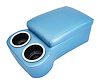 Bench Seat Cruiser Console For Full-Depth Bench Seat Vehicles [Light Blue, (2) Large Cup Holders] - image 1