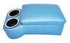 Bench Seat Cruiser Console For Full-Depth Bench Seat Vehicles [Light Blue, (2) Large Cup Holders] - image 3