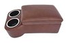 Bench Seat Cruiser Console For Full-Depth Bench Seat Vehicles [Dark Brown, (2) Large Cup Holders] - image 3