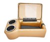 Bench Seat Cruiser Console For Full-Depth Bench Seat Vehicles [Gold, (2) Large Cup Holders] - image 4