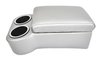 Bench Seat Cruiser Console For Full-Depth Bench Seat Vehicles [Silver, (2) Large Cup Holders] - image 3