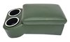 Bench Seat Cruiser Console For Full-Depth Bench Seat Vehicles [Dark Green, (2) Large Cup Holders] - image 3
