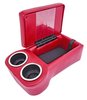 Bench Seat Cruiser Console For Full-Depth Bench Seat Vehicles [Maroon, (2) Large Cup Holders] - image 2