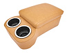 Bench Seat Cruiser Console For Full-Depth Bench Seat Vehicles [Palomino, (2) Large Cup Holders] - image 1