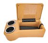 Bench Seat Cruiser Console For Full-Depth Bench Seat Vehicles [Palomino, (2) Large Cup Holders] - image 4