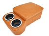 Bench Seat Cruiser Console For Full-Depth Bench Seat Vehicles [Saddle, (2) Large Cup Holders] - image 1