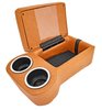 Bench Seat Cruiser Console For Full-Depth Bench Seat Vehicles [Saddle, (2) Large Cup Holders] - image 2