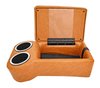 Bench Seat Cruiser Console For Full-Depth Bench Seat Vehicles [Saddle, (2) Large Cup Holders] - image 4