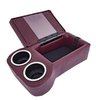 Bench Seat Cruiser Console For Full-Depth Bench Seat Vehicles [Claret, (2) Large Cup Holders] - image 2